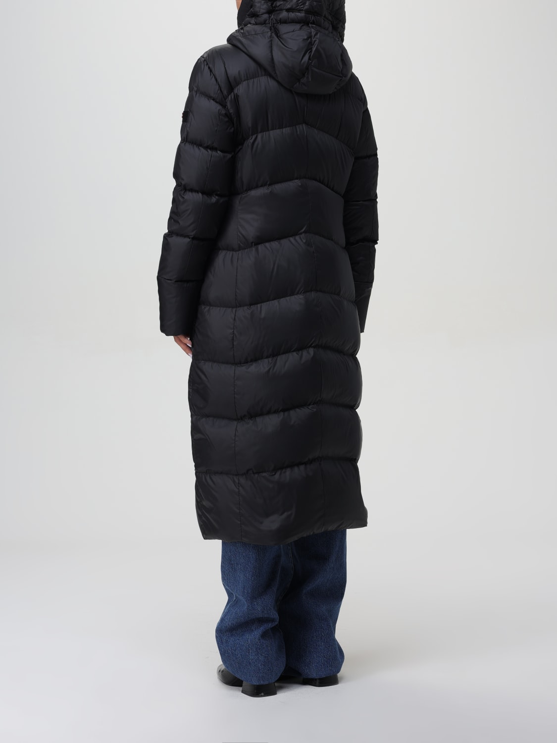 Giglio Piumino Lungo Con Cappuccio Peuterey