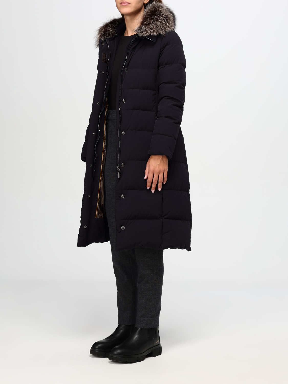 Giglio Piumino Moorer In Nylon Trapuntato