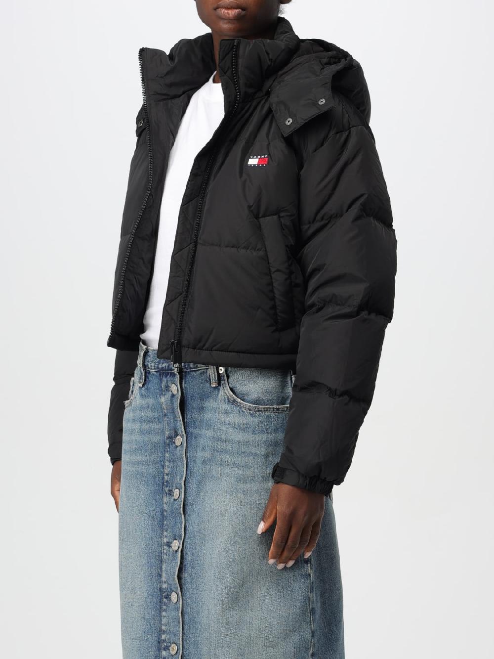 Giglio Piumino Tommy Jeans In Nylon Trapuntato