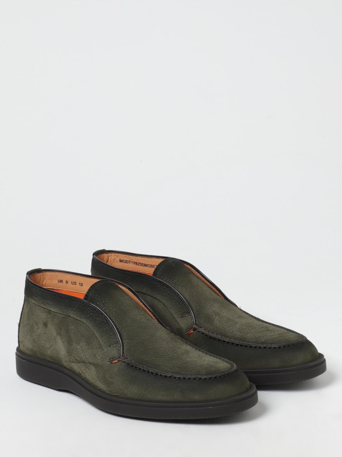 Giglio Polacchino Santoni In Camoscio