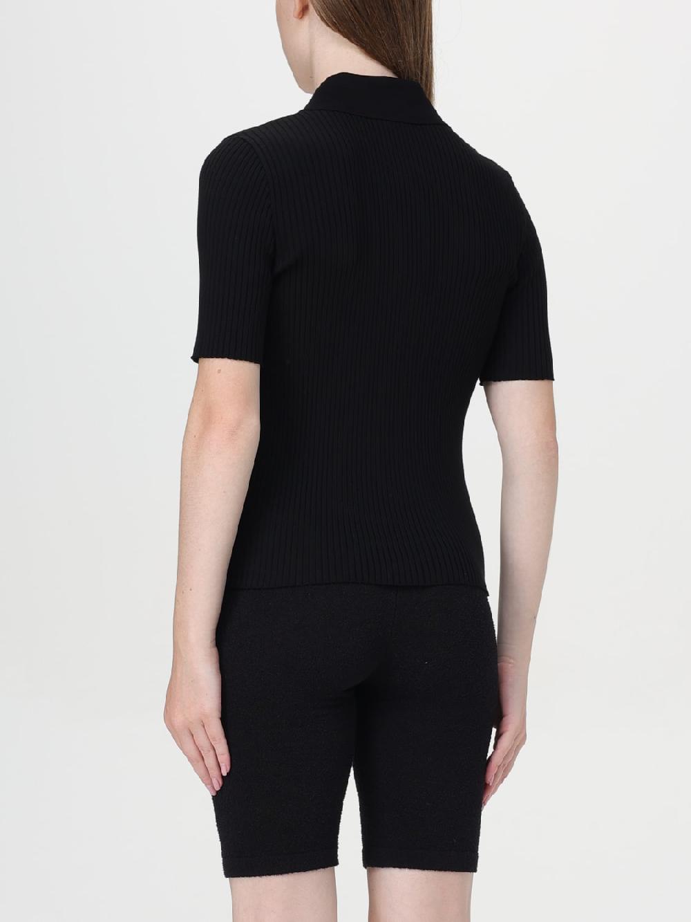 Giglio Polo Basic CourrÈges In Misto Viscosa