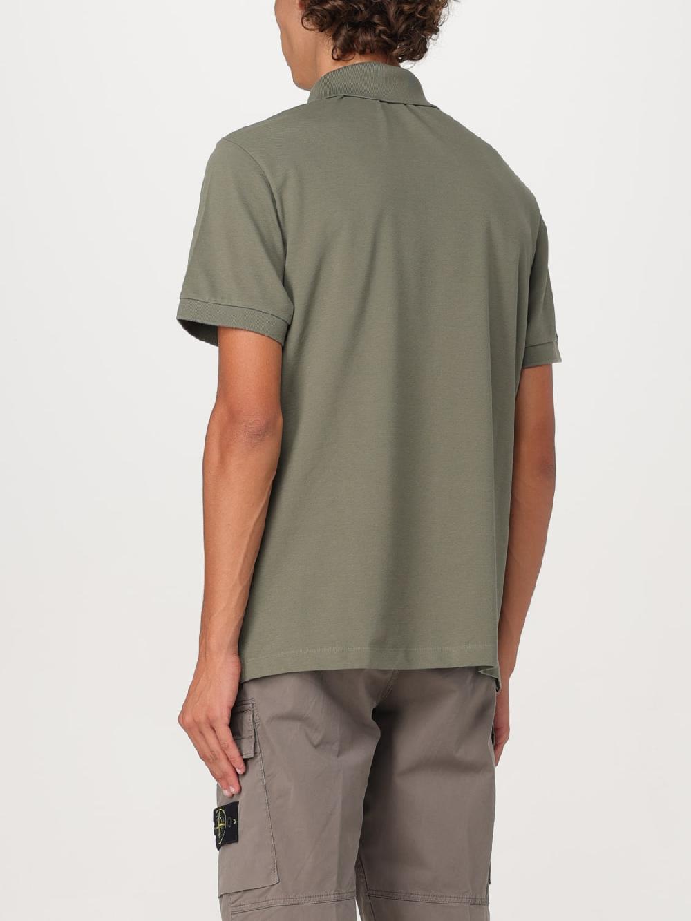 Giglio Polo Basic Stone Island In Cotone