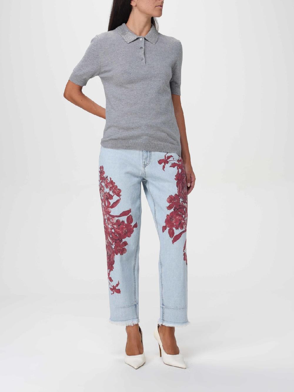 Giglio Polo In Cashmere Blumarine