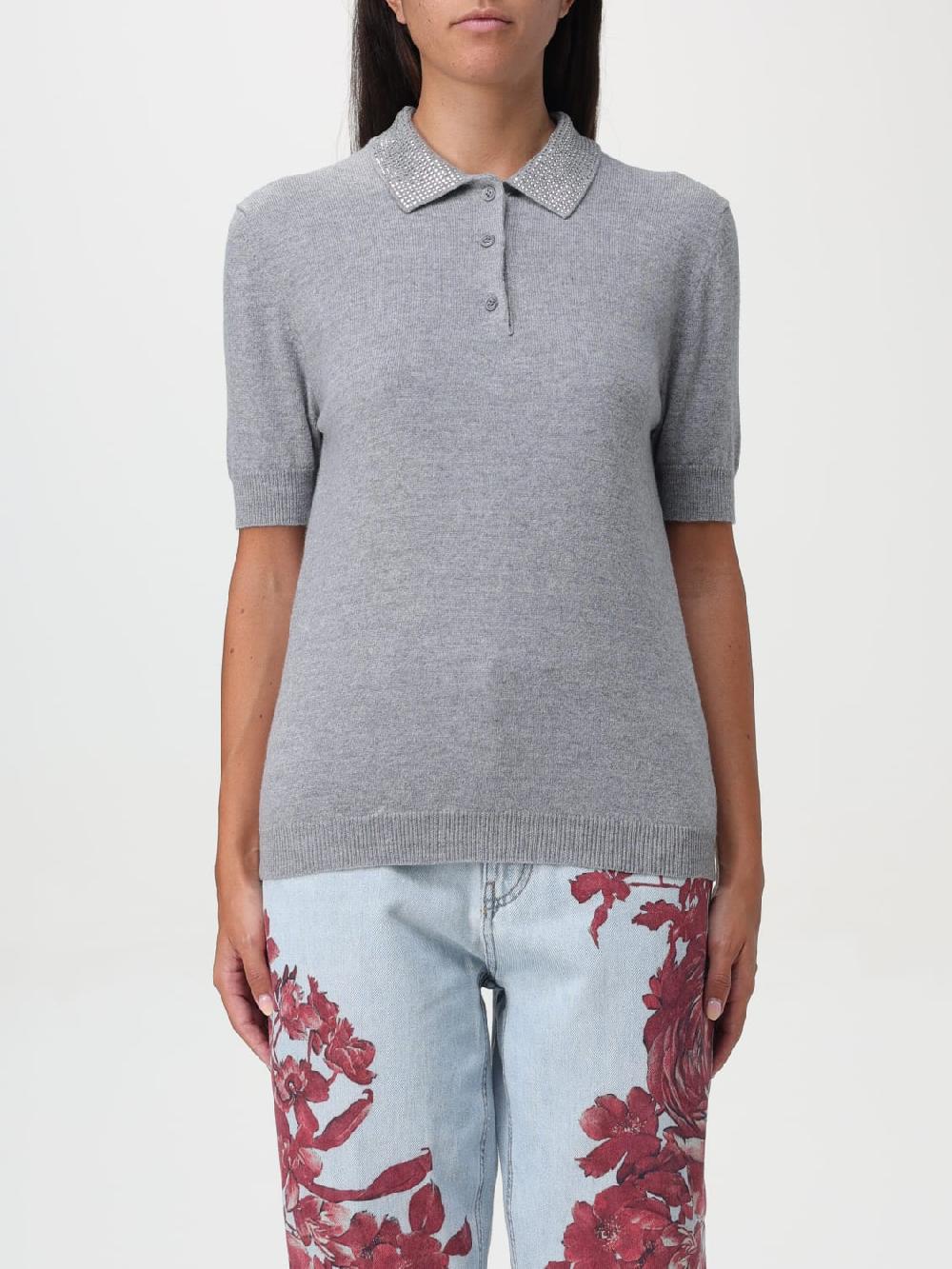 Giglio Polo in cashmere Blumarine