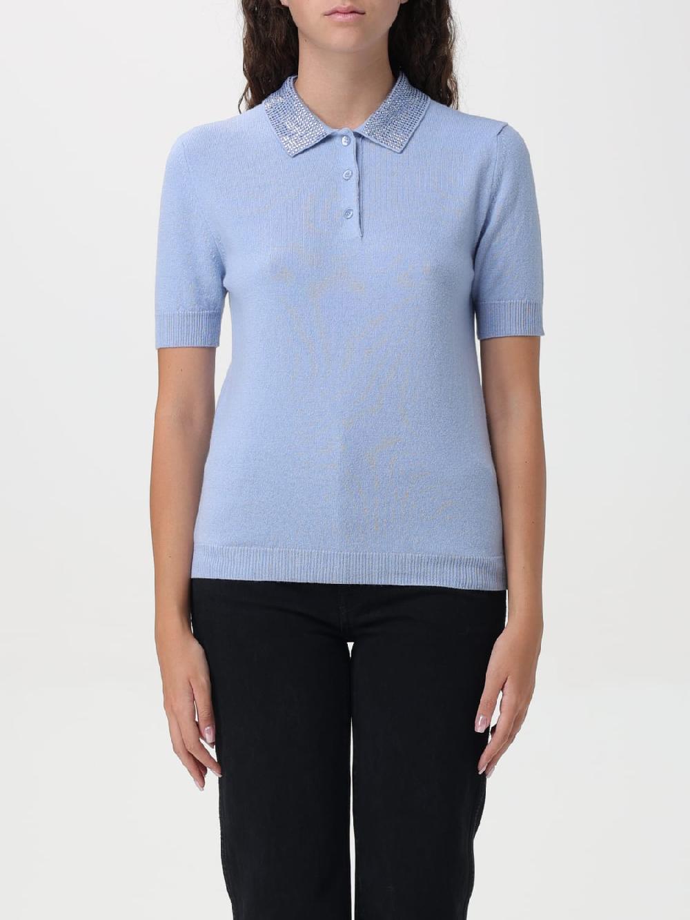 Giglio Polo in cashmere Blumarine
