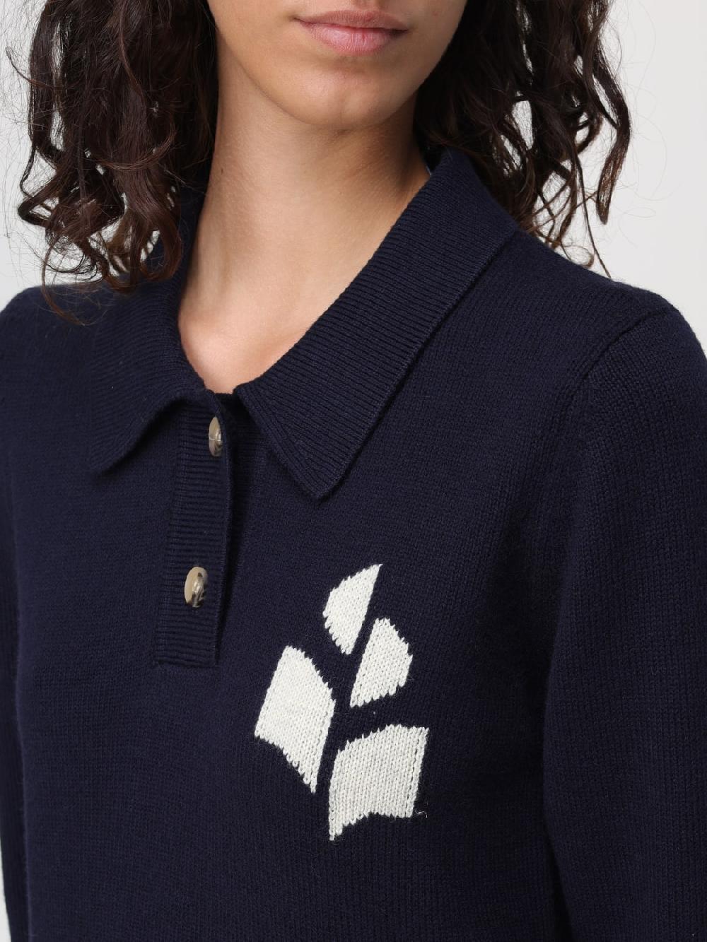 Giglio Polo Isabel Marant Etoile In Cotone E Lana