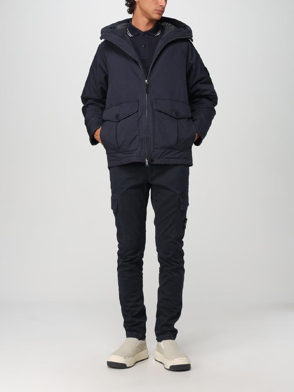 Giglio Polo Stone Island In Cotone