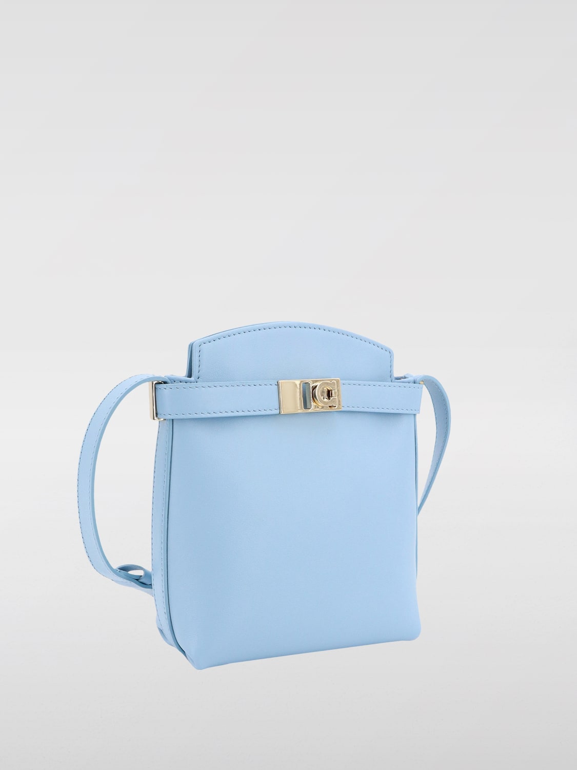 Giglio Porta Smartphone Hug Ferragamo In Pelle