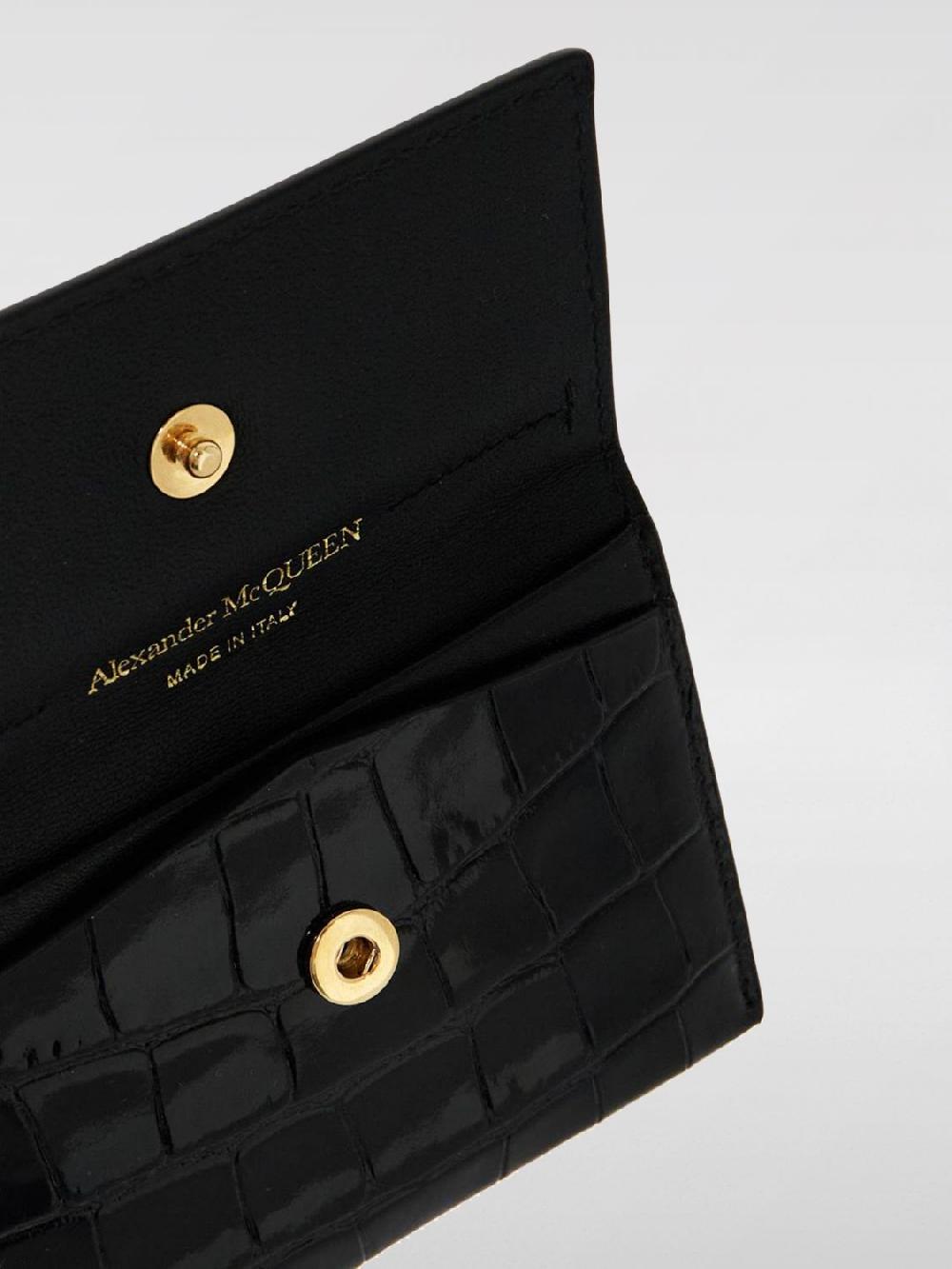 Giglio Portafoglio Skull Alexander McQueen