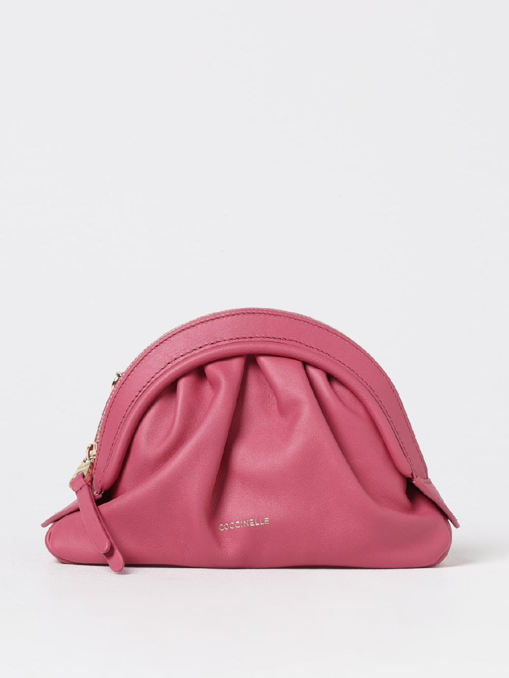 Giglio Pouch Cheek Coccinelle in pelle