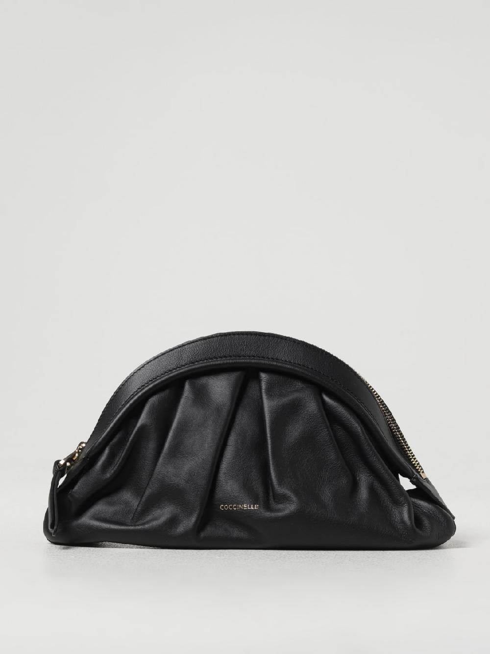 Giglio Pouch Cheek Coccinelle in pelle