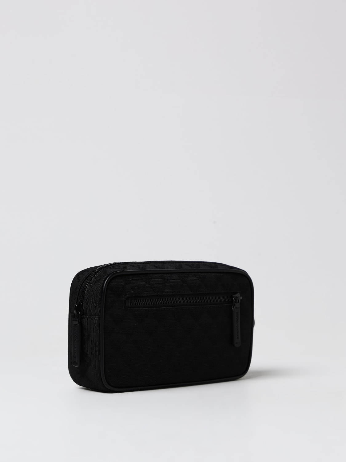 Giglio Pouch Emporio Armani In Nylon Jacquard
