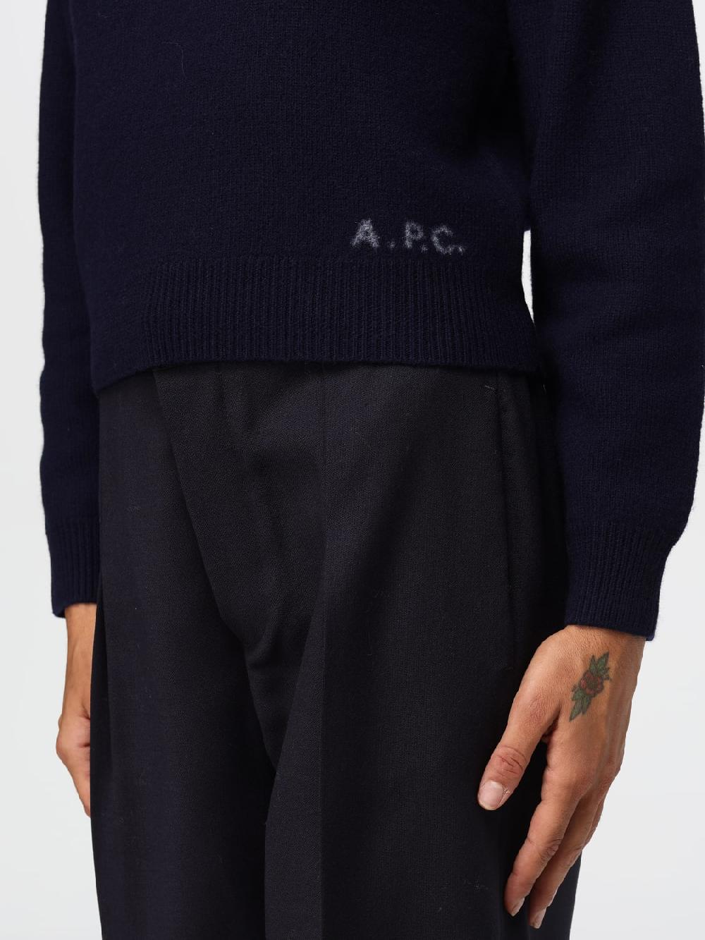Giglio Pullover A.P.C. In Lana Merino