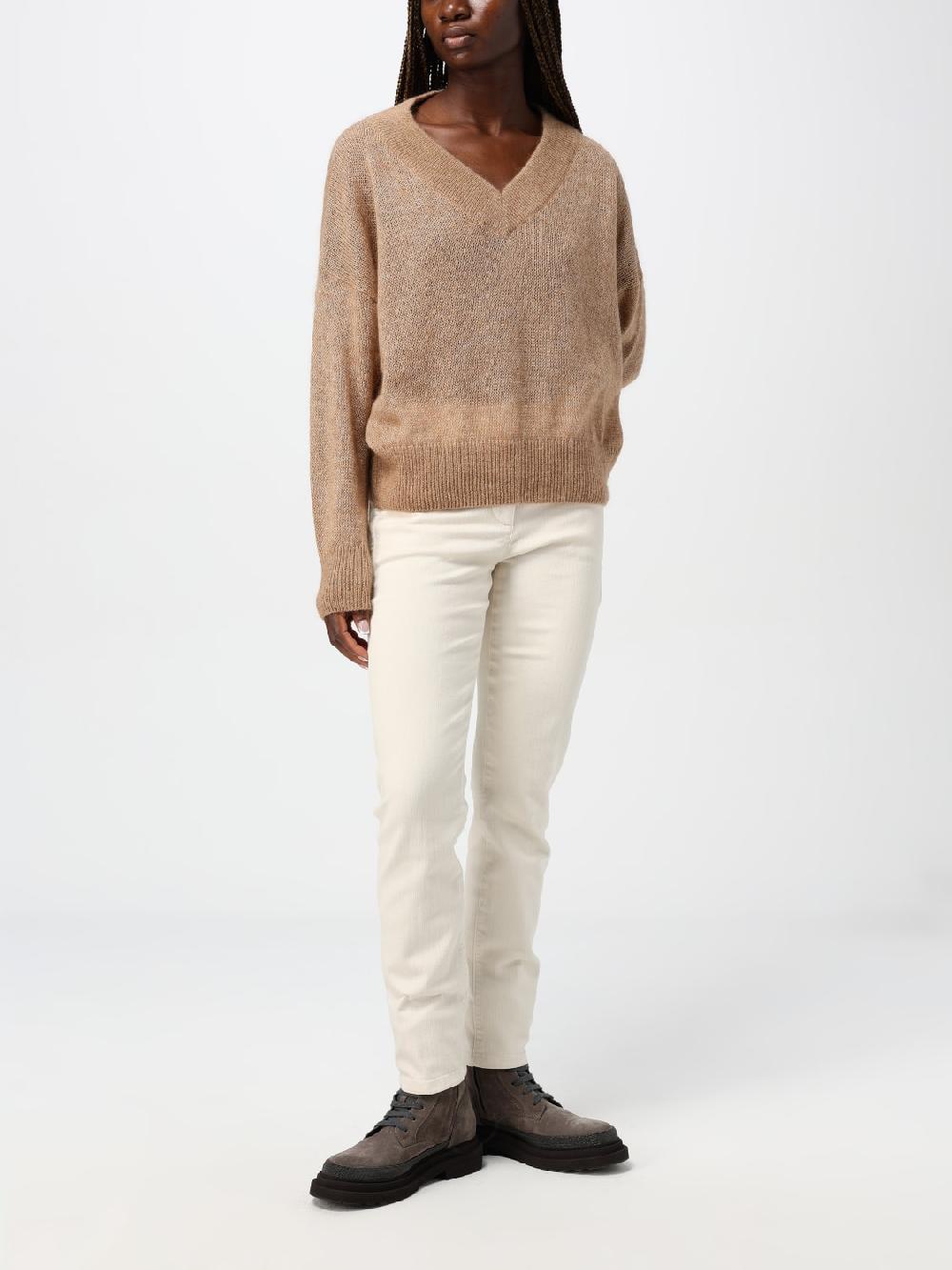 Giglio Pullover Brunello Cucinelli In Lana E Lurex