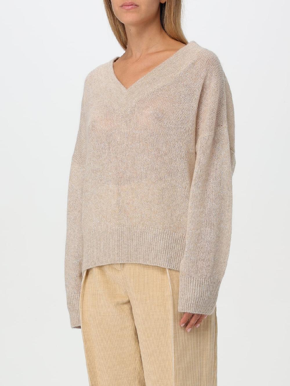 Giglio Pullover Brunello Cucinelli In Lana E Lurex