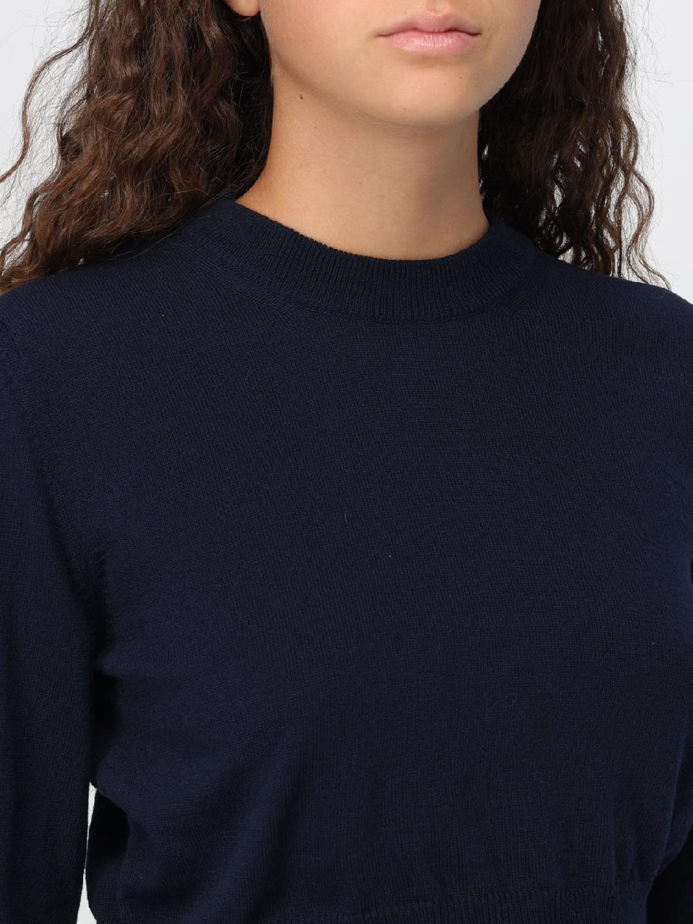 Giglio Pullover Cropped Roberto Collina In Maglia