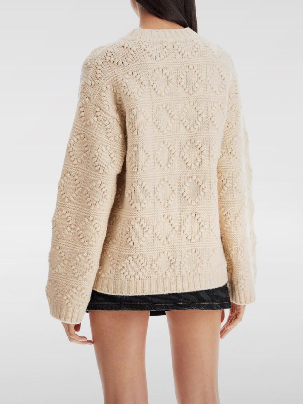 Giglio Pullover Ganni In Lana E Cotone