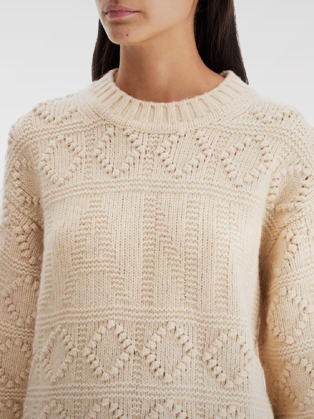 Giglio Pullover Ganni In Lana E Cotone