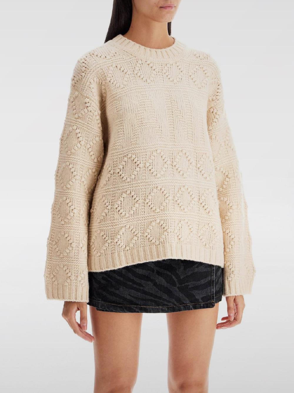 Giglio Pullover Ganni in lana e cotone