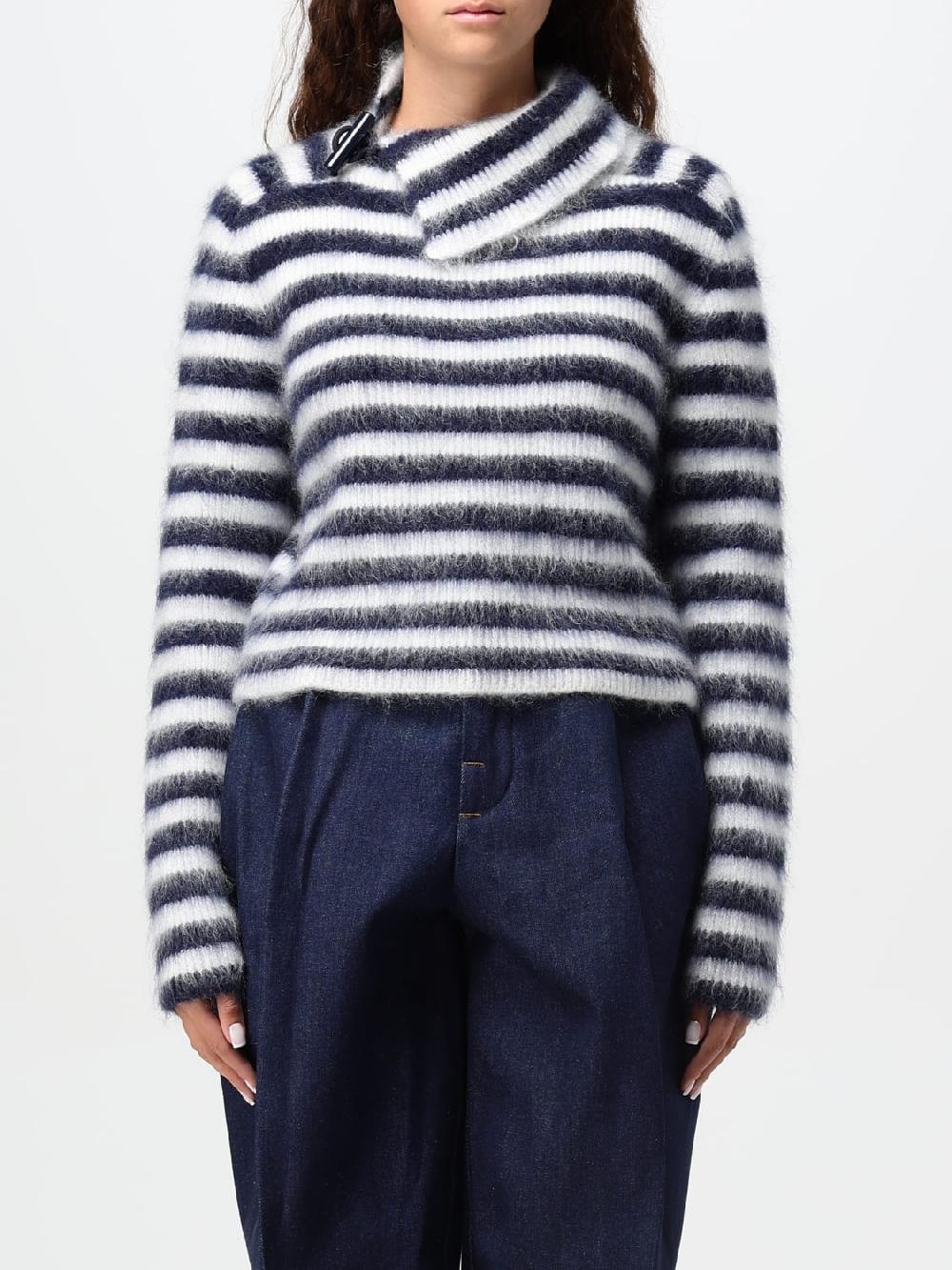 Giglio Pullover Jacquemus in misto lana a righe