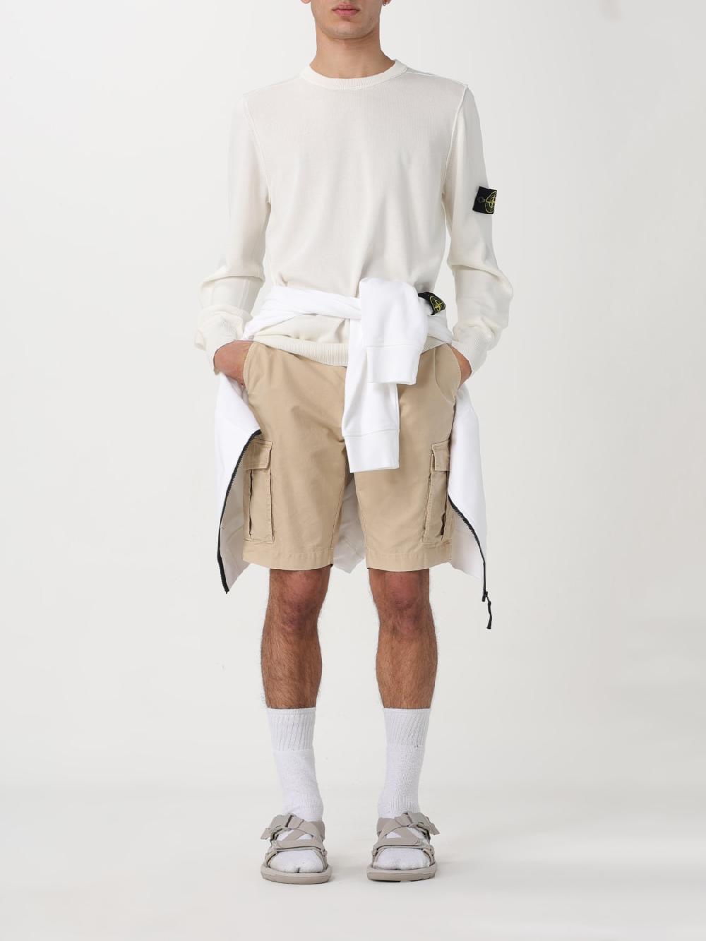 Giglio Pullover Stone Island In Cotone