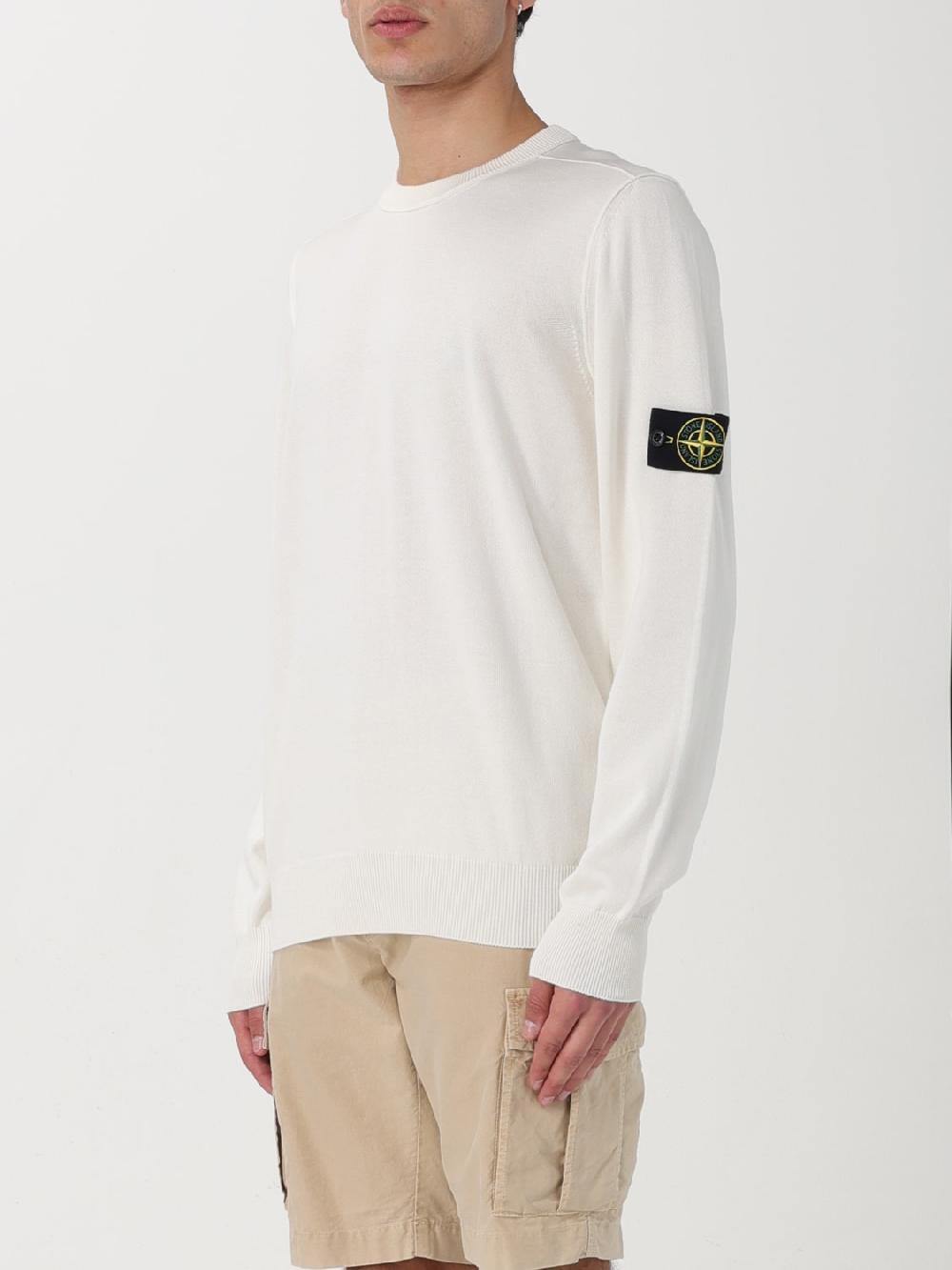 Giglio Pullover Stone Island In Cotone