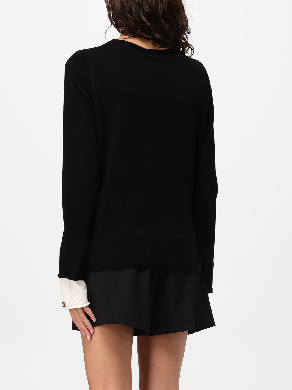 Giglio Pullover Twinset In Misto Cotone E Cashmere