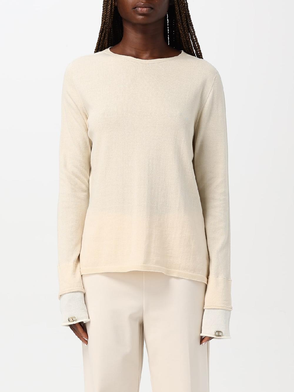 Giglio Pullover Twinset in misto cotone e cashmere