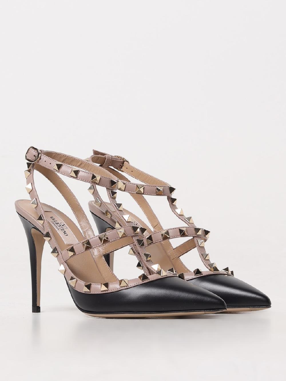 Giglio Pump Rockstud Valentino Garavani In Pelle