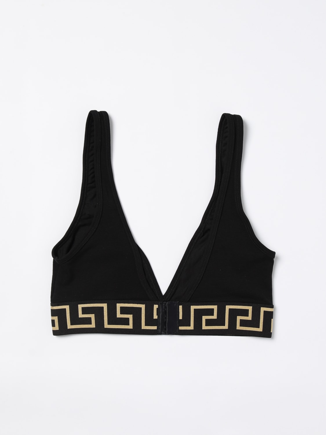 Giglio Reggiseno Greca Versace In Cotone Stretch