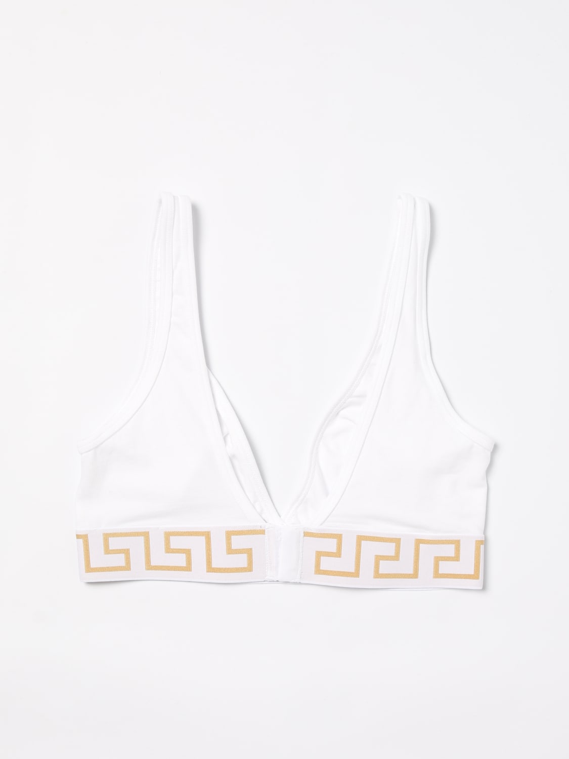 Giglio Reggiseno Greca Versace In Cotone Stretch
