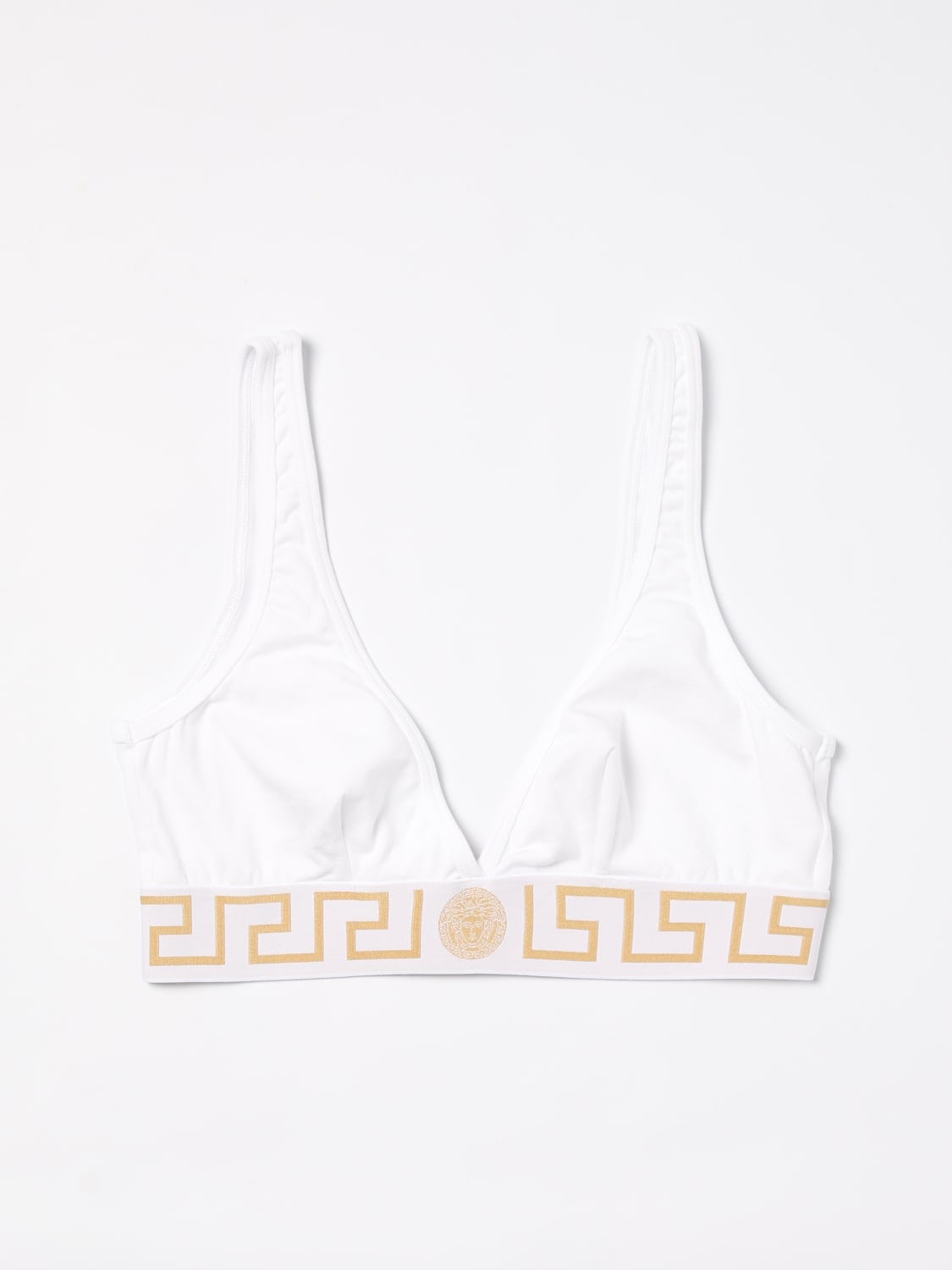 Giglio Reggiseno Greca Versace in cotone stretch