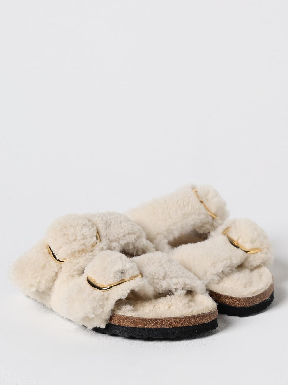 Giglio Sandalo Arizona Birkenstock In Shearling