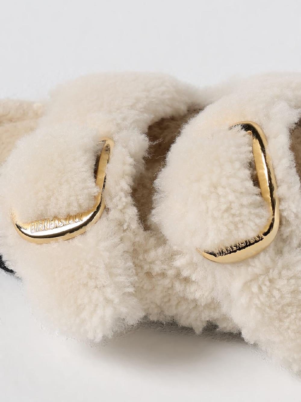 Giglio Sandalo Arizona Birkenstock In Shearling