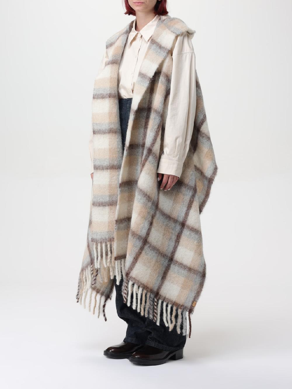 Giglio Sciarpa A Mantella Con Cappuccio Woolrich