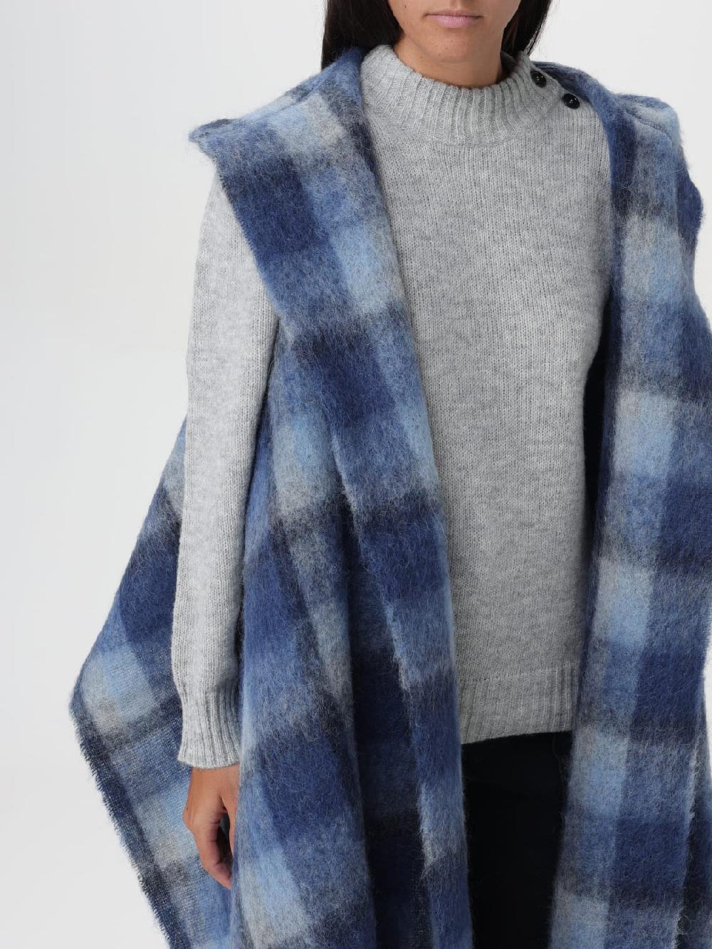 Giglio Sciarpa A Mantella Con Cappuccio Woolrich