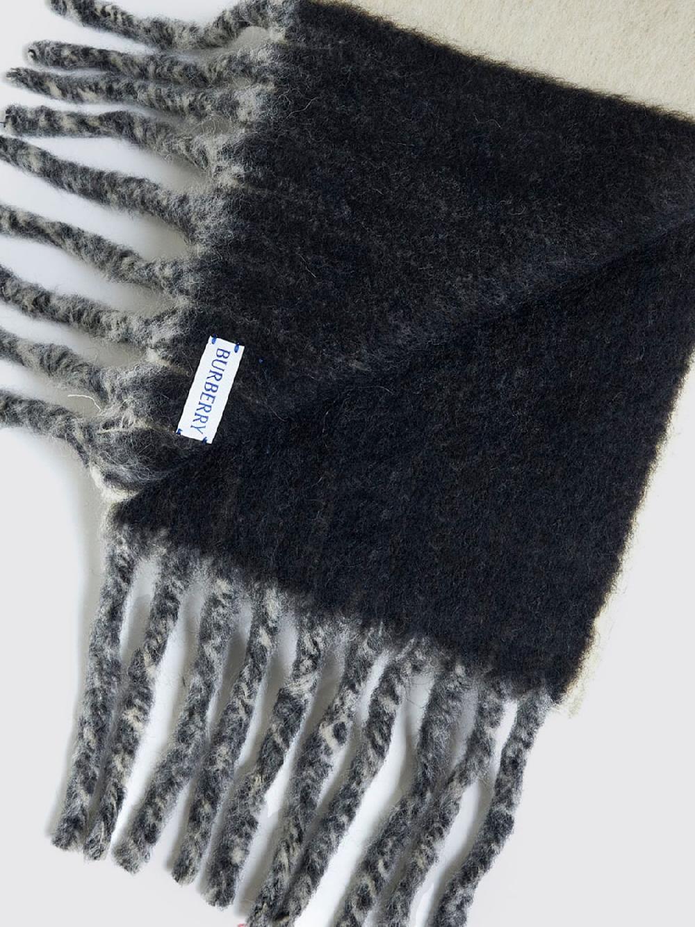 Giglio Sciarpa Burberry In Lana Di Alpaca