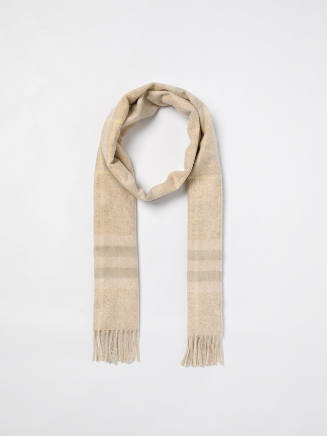 Giglio Sciarpa Check Burberry In Cashmere Jacquard