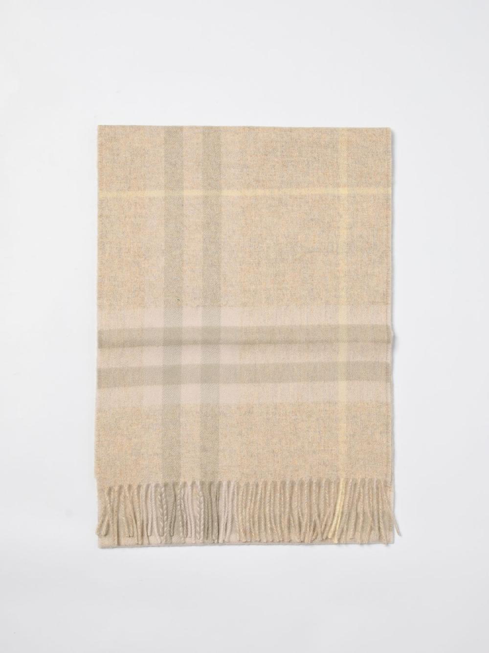 Giglio Sciarpa Check Burberry in cashmere jacquard