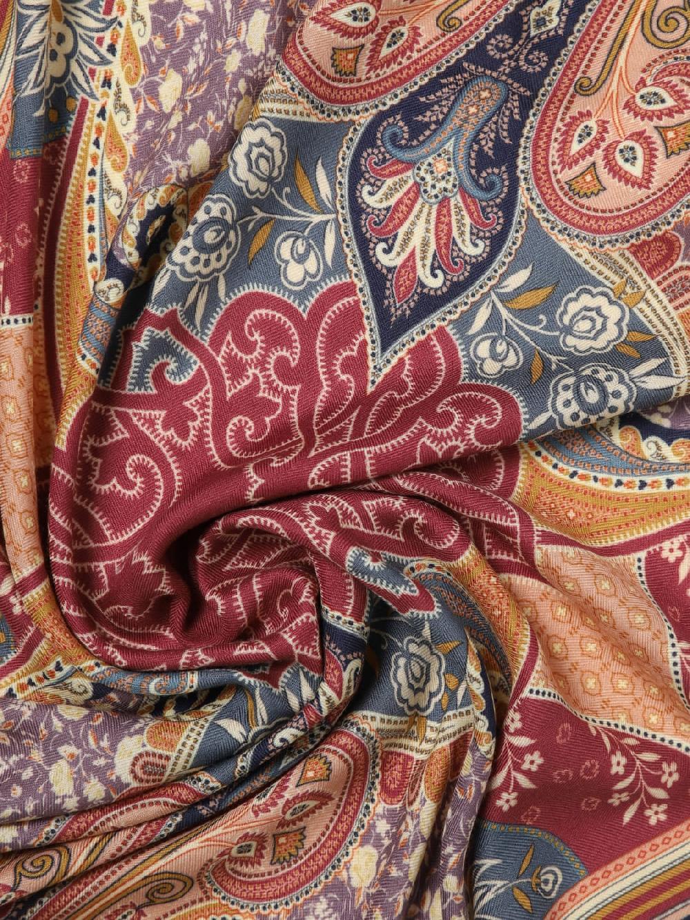 Giglio Sciarpa Di Cashmere E Seta Etro