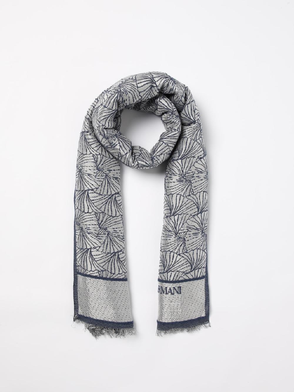 Giglio Sciarpa Emporio Armani In Viscosa Jacquard