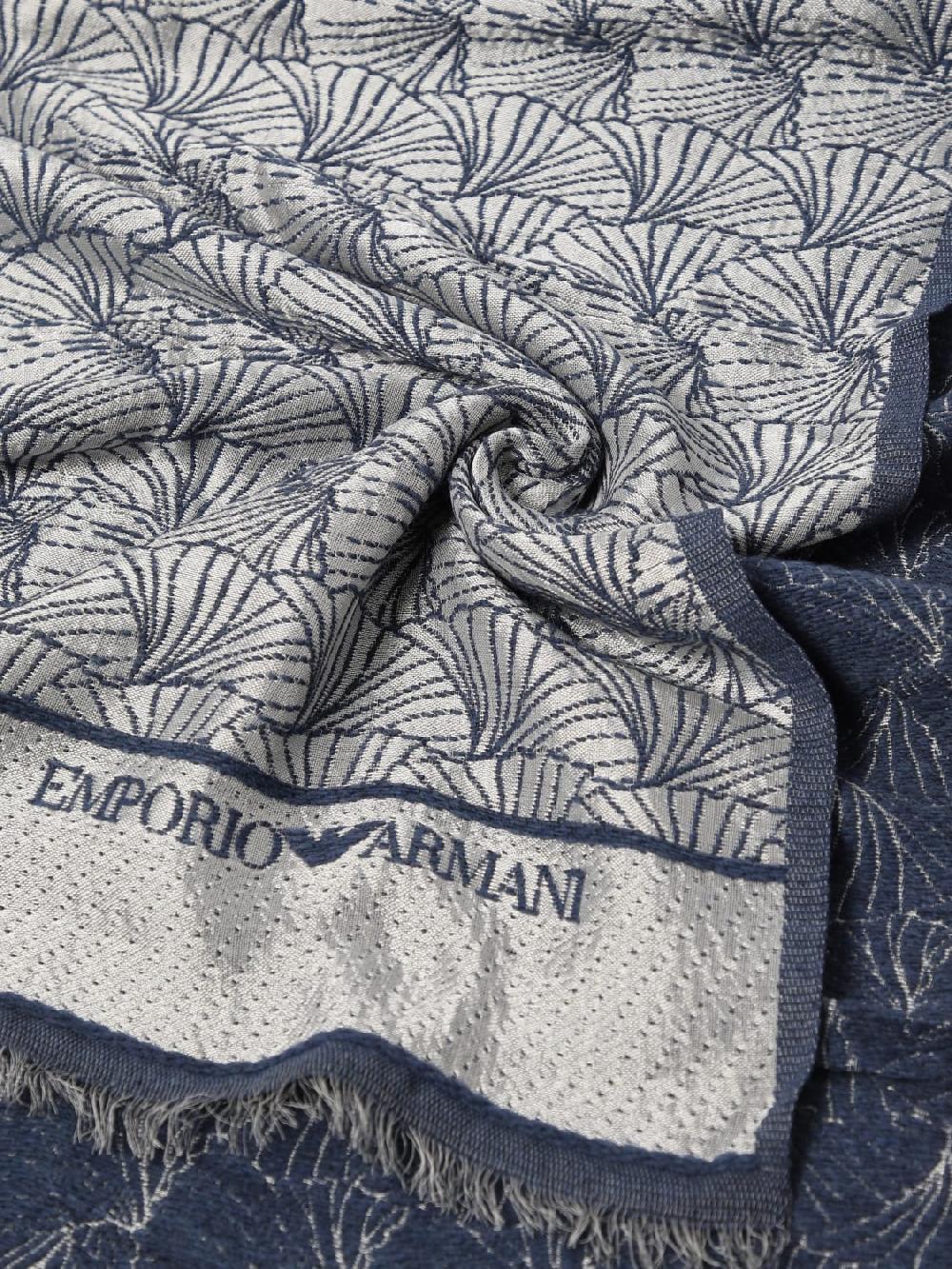 Giglio Sciarpa Emporio Armani In Viscosa Jacquard