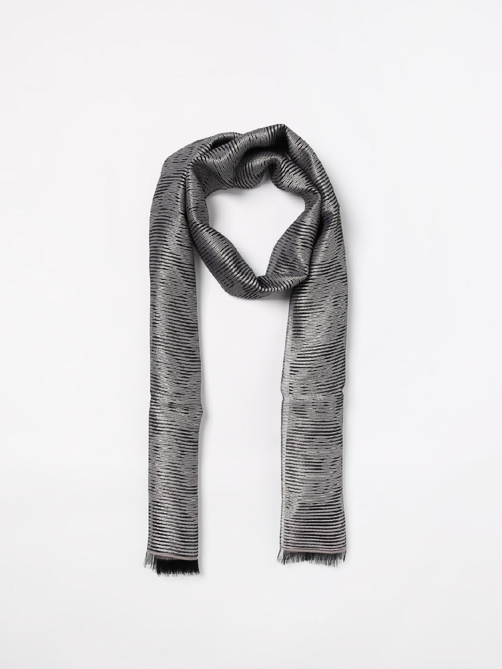 Giglio Sciarpa Emporio Armani In Viscosa Jacquard