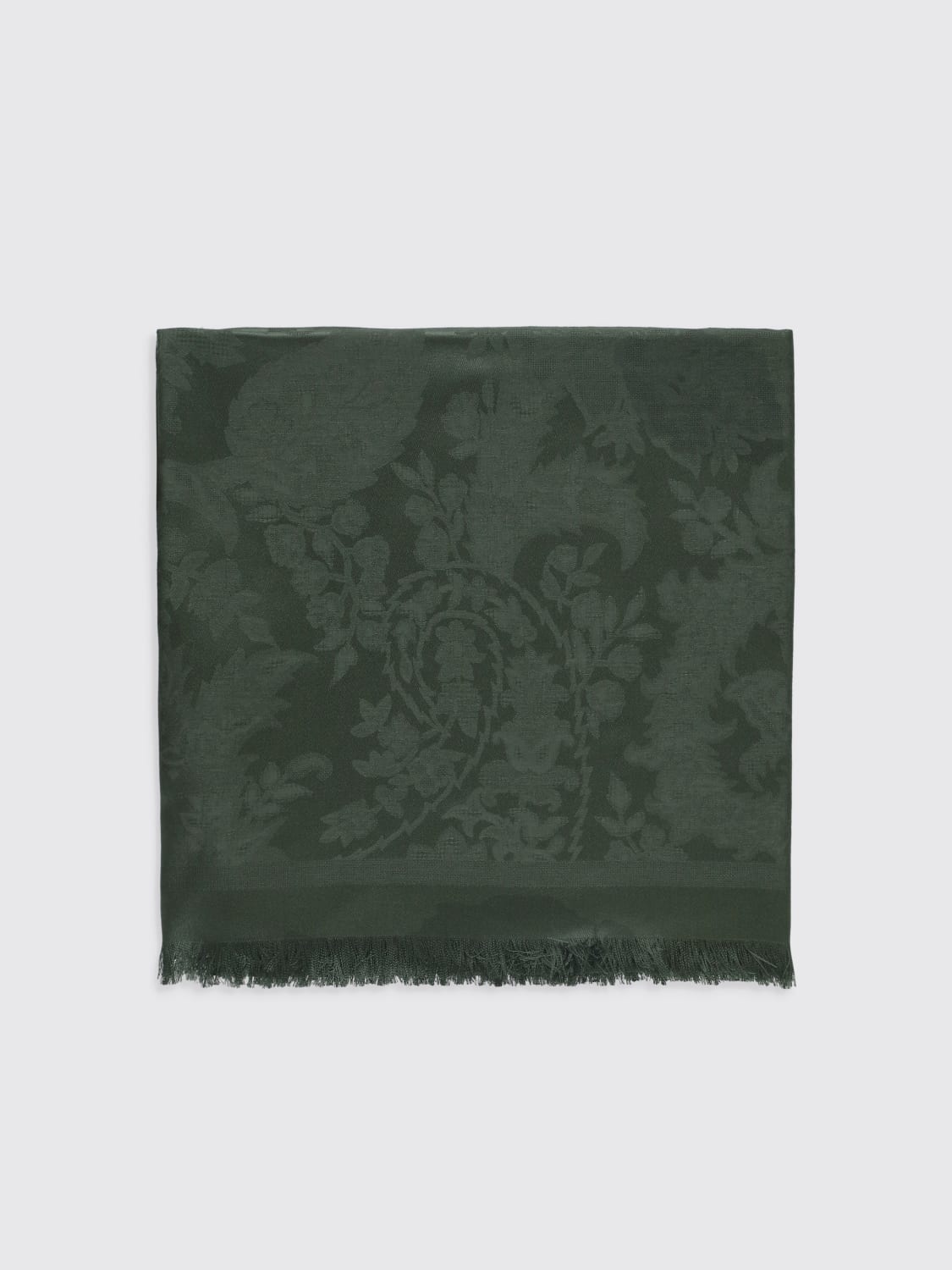 Giglio Sciarpa Etro In Lana E Seta Jacquard
