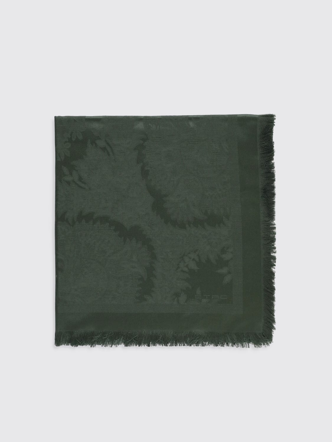 Giglio Sciarpa Etro in lana e seta jacquard