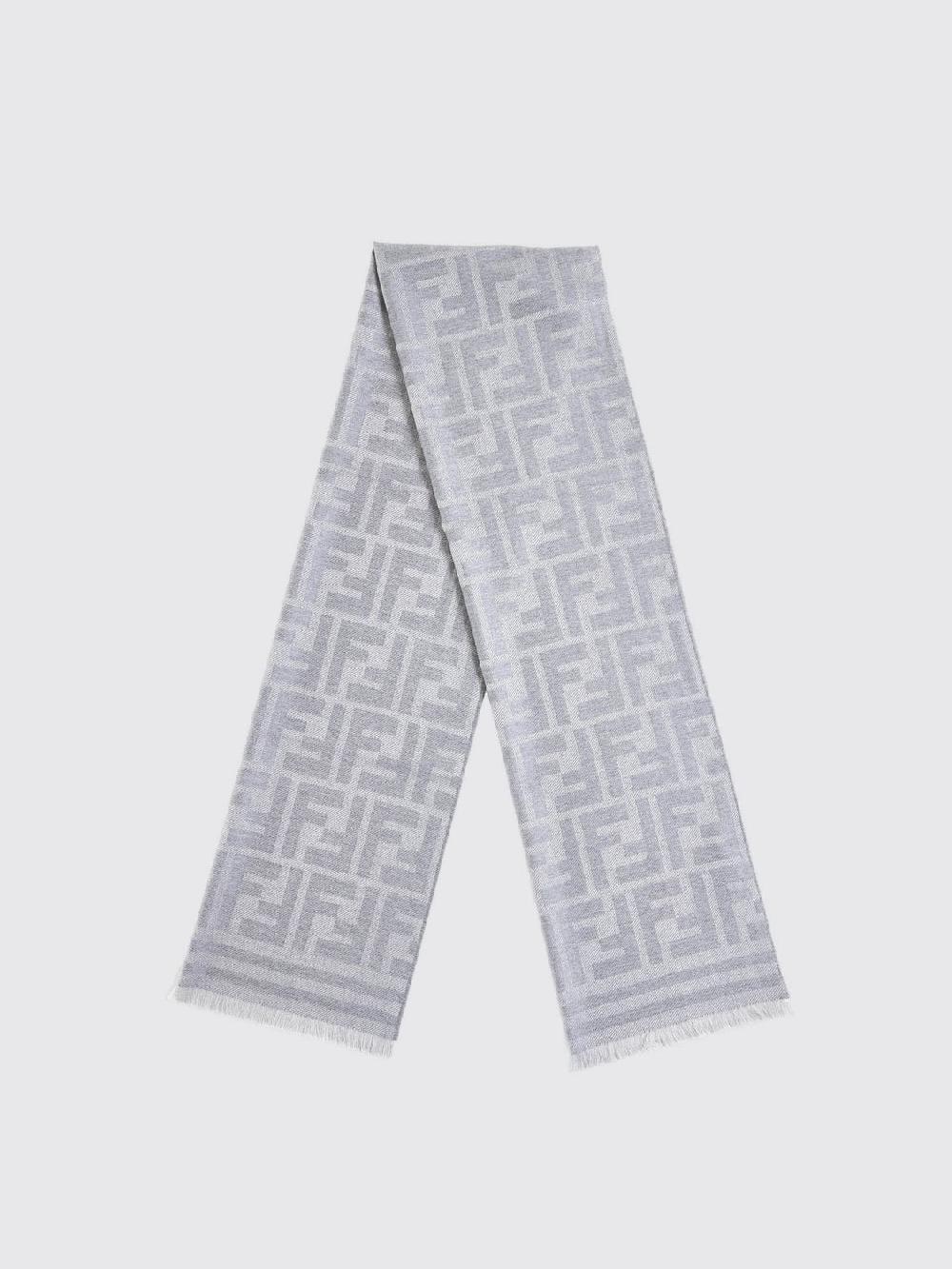 Giglio Sciarpa FF Fendi In Lana Vergine