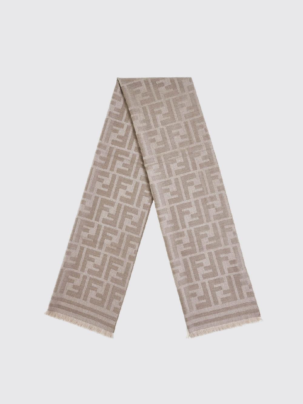 Giglio Sciarpa FF Fendi In Lana Vergine