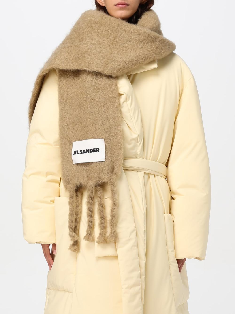 Giglio Sciarpa Jil Sander In Lana