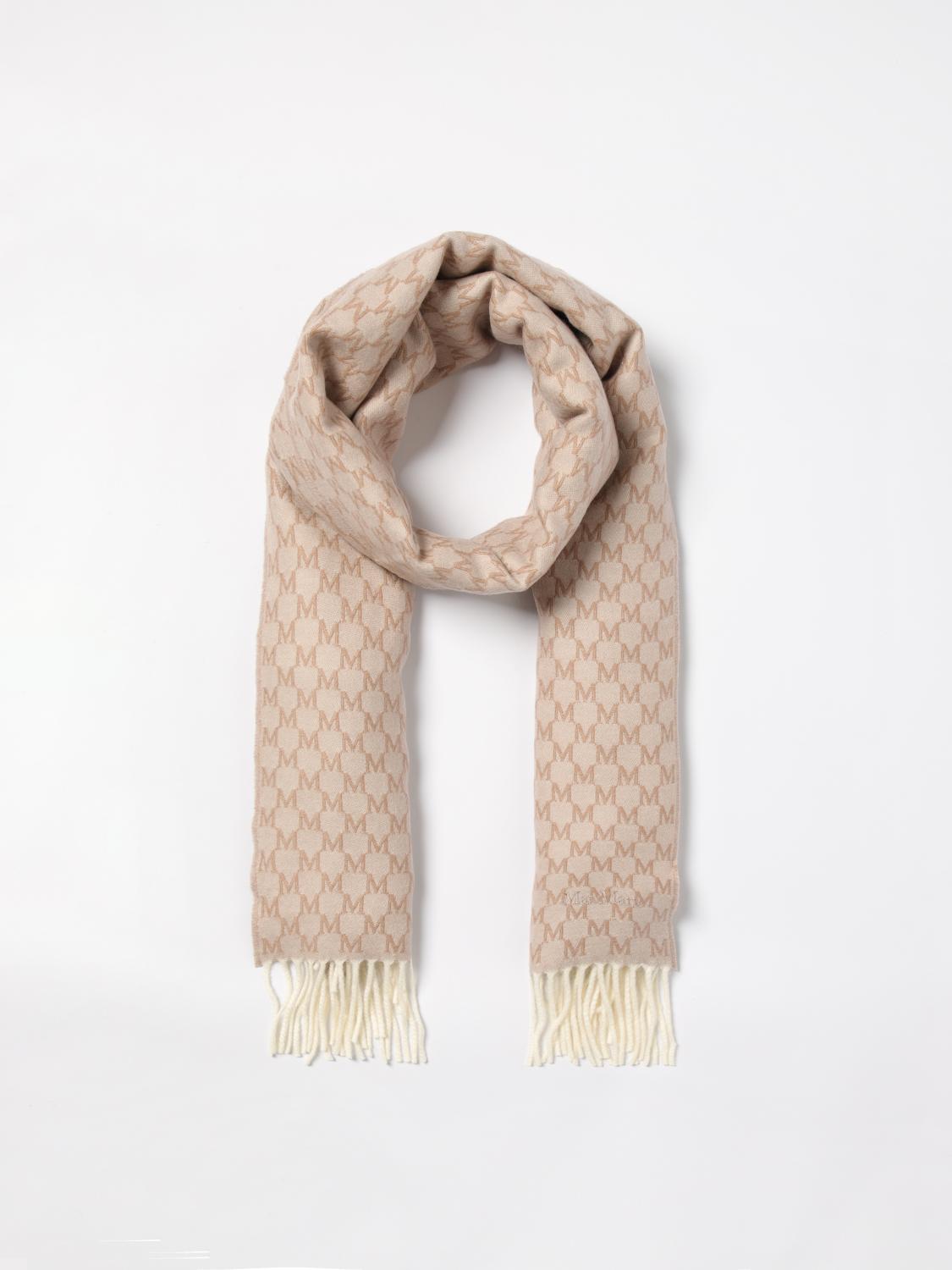 Giglio Sciarpa Max Mara In Lana Con Logo Jacquard