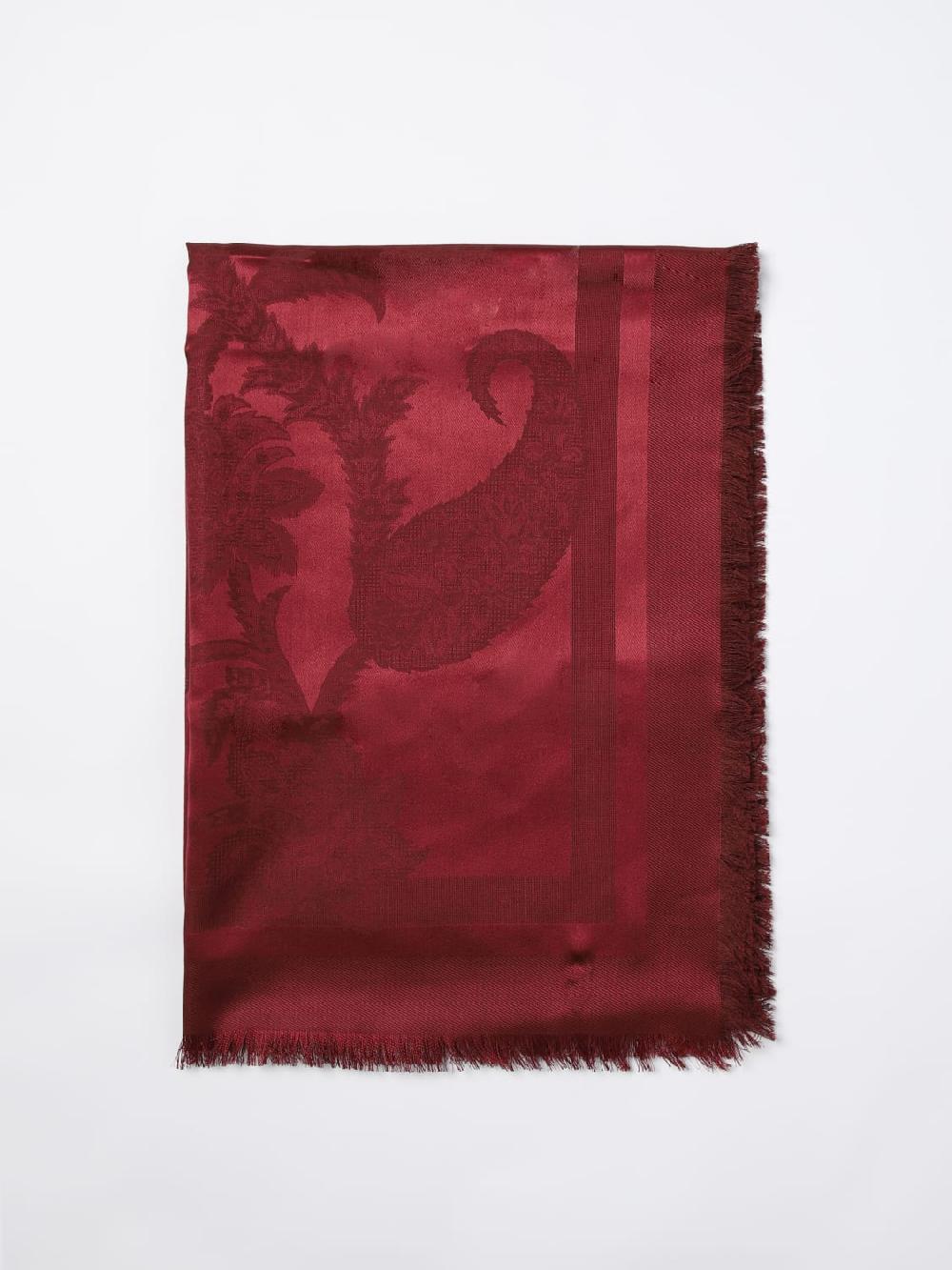 Giglio Sciarpa Orfeo Etro in lana e seta jacquard